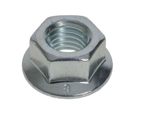 Serrated Hex Flange Nut Z/P M6 (Box=500)