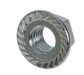 Serrated Hex Flange Nut Z/P M6 (Box=500)