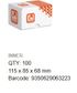 Serrated Flanged Hex Bolt HT ZP - M6x25 (Box=100)