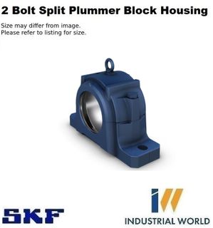 SKF - 2 Bolt Split Pummer Block Housing