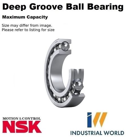 NSK - Deep Groove Ball Bearing Max Capacity