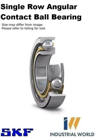 SKF - Angular Contact Bearing Brass Cage
