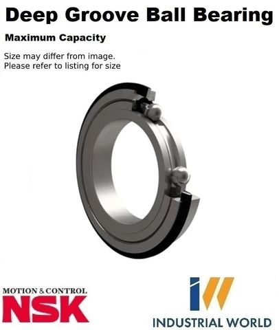 NSK- Max Capacity Deep Groove Ball Brg