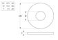 Mudguard Washer - 304 SS - M12x37x3.0 (Box=100)