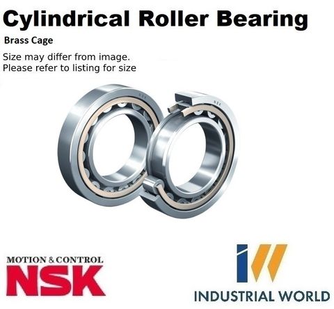 NSK - Cylindrical Roller Bearing - Brass Cage