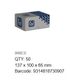 Mudguard Washer - 304 SS - M16x50x3.0 (Box=50)