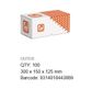 Hex Nut - HT - ZP - M22 (Box=100)