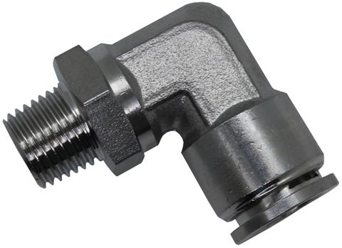 Push-In Male Elbow Stainless Steel
