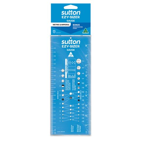 Sutton - Ezi Sizer Gauge Plastic