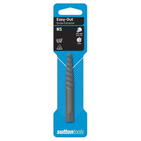 Sutton - Screw Extractor  - Easy-Out - No.5