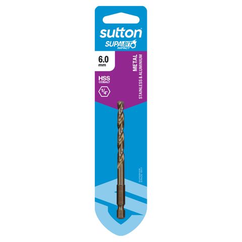 Sutton - Jobber Drill Bit - Supabit Impact