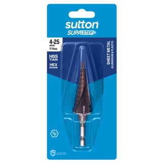 Sutton - Step Drill  - Spiral Flute