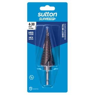 Sutton - Step Drill  - Spiral Flute