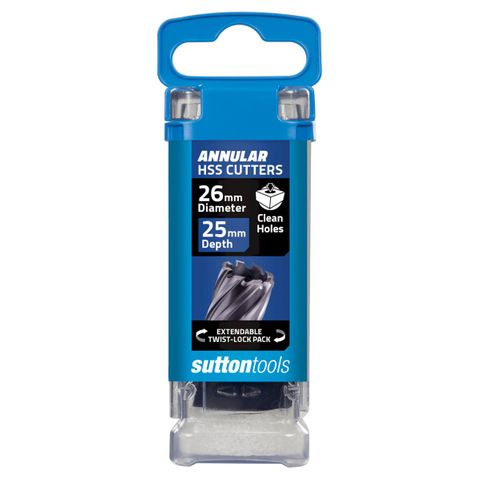 Sutton - 26 x 25mm Annular Cutter