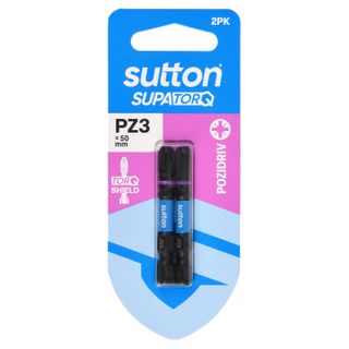 Sutton - Pozidriv Screwdriver Bit - PZ3 x 50mm