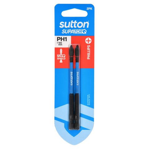 Sutton - Phillips Screwdriver Bit - PH1 x 100mm