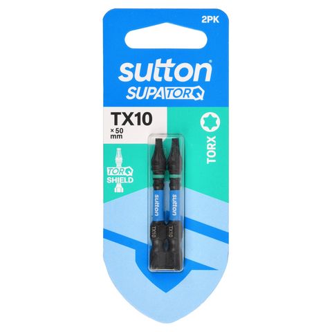 Sutton - Torx Screwdriver Bit - TX10 x 50mm