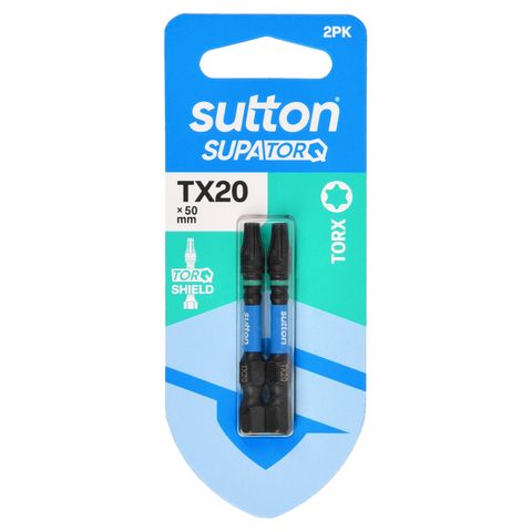 Sutton - Torx Screwdriver Bit - TX20 x 50mm