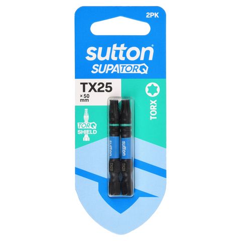 Sutton - Torx Screwdriver Bit - TX25 x 50mm