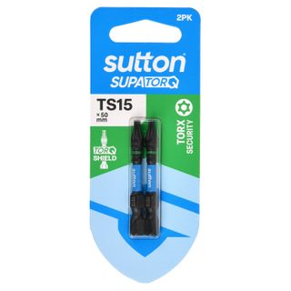Sutton - Torx-S Screwdriver Bit - TS15 x 50mm