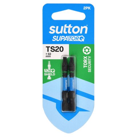Sutton - Torx-S Screwdriver Bit - TS20 x 50mm
