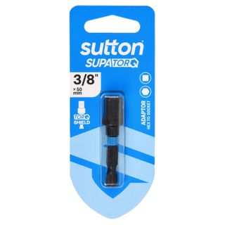 Sutton - Hex To Socket Adaptor - 3/8 inch x 50mm