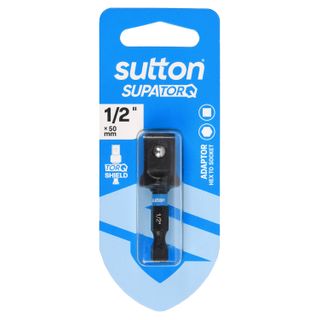 Sutton - Hex To Socket Adaptor - 1/2 inch x 50mm