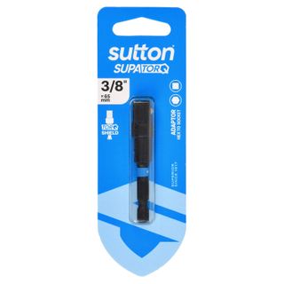 Sutton - Hex To Socket Adaptor - 3/8 inch x 65mm