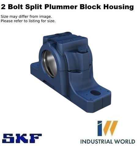SKF - 2 Bolt Split Pummer Block Housing