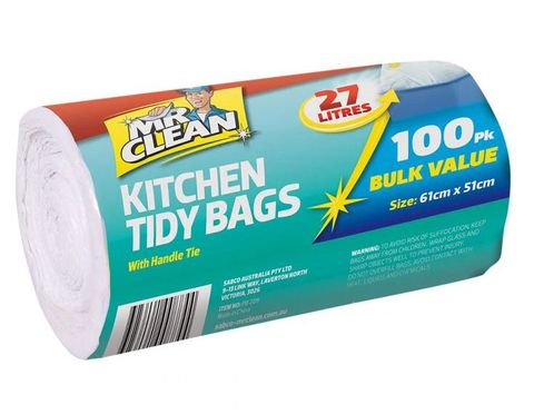 Mr Clean - Kitchen Tidy Bags (handle tie)