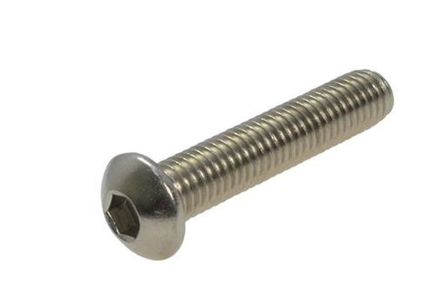 Button Head Socket Screw - SS 304 M10x 25 (Box=50)