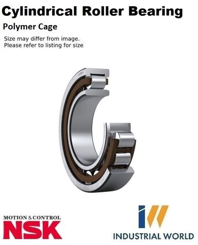 NSK - Cylindrical Roller Bearing Polymer Cage