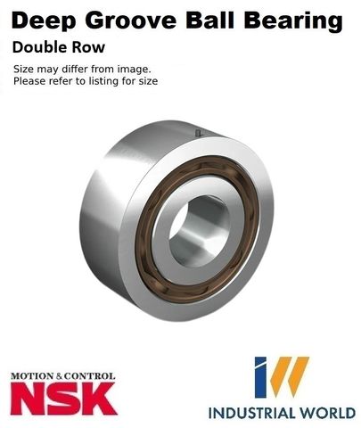 NSK - Double Row Deep Groove Ball Bearing