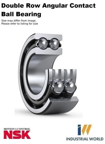 NSK - Double Row Angular Contact Ball Bearing