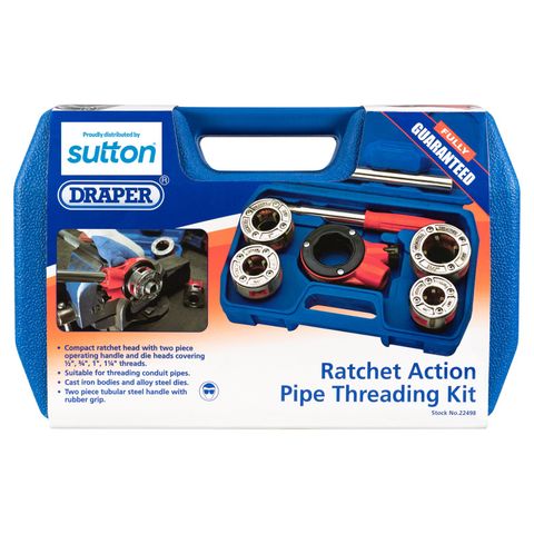 Sutton - Pipe Thread Set BSPT Draper