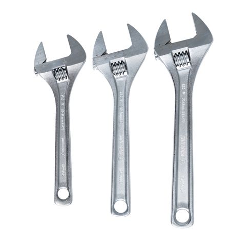Kincrome - Adjustable Wrench - 3 Piece