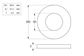 Flat Rnd Washer Sampson - ZP - 1-1/8 (Box=20)
