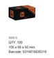 Button Head Socket Screw Hex- M6 x 16