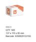 Serrated Hex Flange Nut Z/P M8 (Box=100)