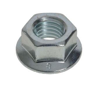 Serrated Hex Flange Nut Z/P M12 (Box=100)