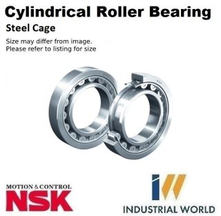 NSK - Cylindrical Roller Bearing Steel Cage