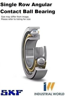 SKF - Angular Contact Bearing Brass Cage