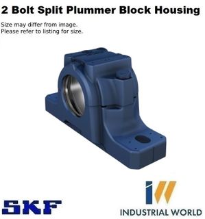 SKF - 2 Bolt Split Plummer Block Housing