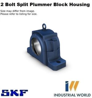 SKF - 2 Bolt Split Plummer Block Housing