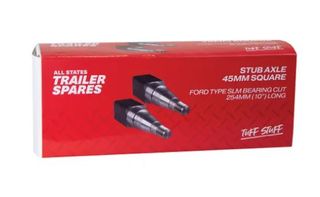 Stub Axles 45mm Square SLM 10inch