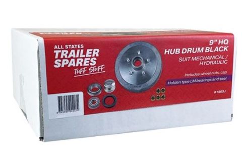 HQ 9inch Hub Drum LM Bearings Seal & Cap