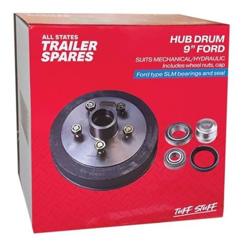 Ford 9inch Hub Drum SLM Bearings Seal & Cap