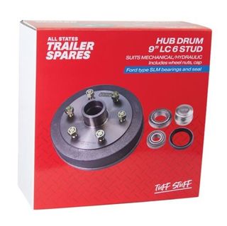 Landcruiser 6 Stud 9inch Hub Drum SLM Bearings Sea