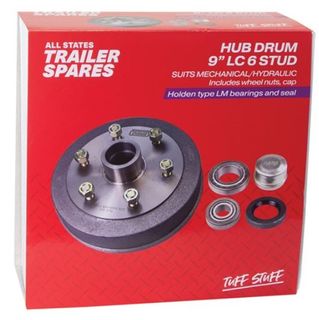 Landcruiser 6 Stud 9inch Hub Drum LM Bearings Seal