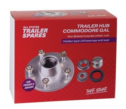 Commodore Lazy Galvanised Hub LM Bearings Seal & C